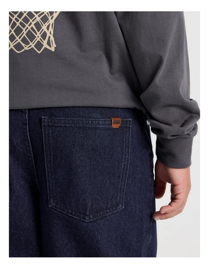 Relaxed Baggy Jean in Vintage Wash image 6