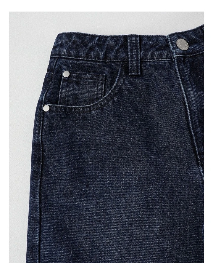 Relaxed Baggy Jean in Indigo image 4