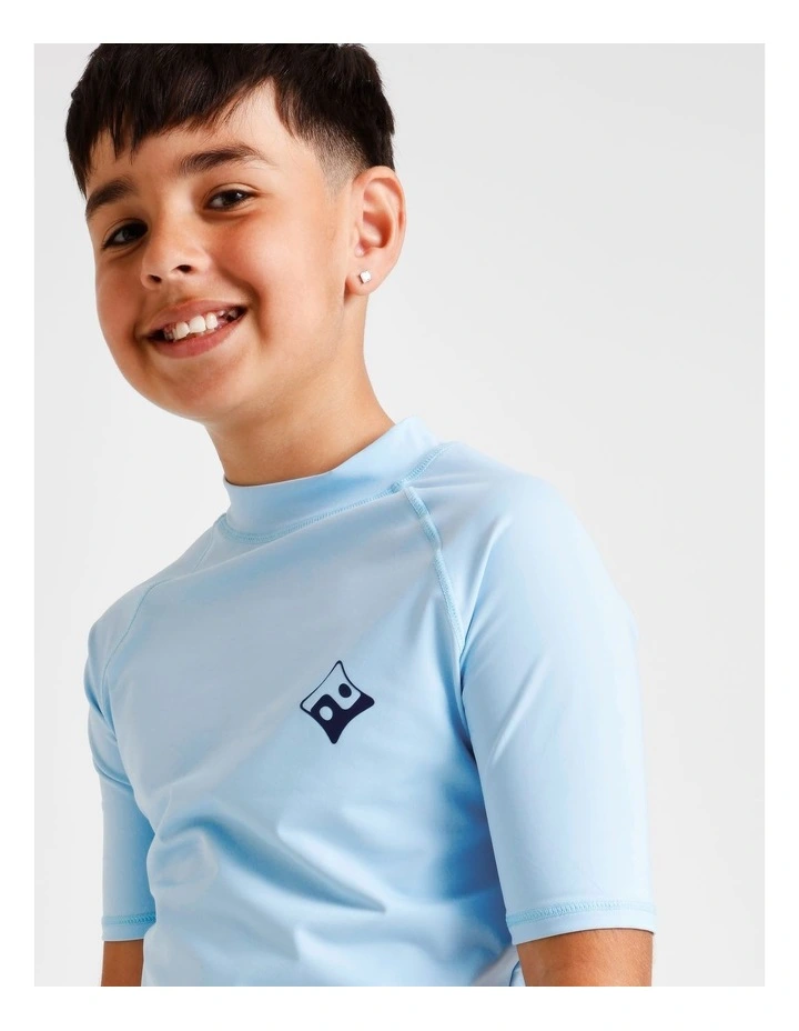 Recycled Rashtop in Blue image 3