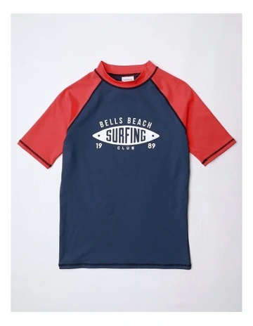 Recycled Rashtop in Navy