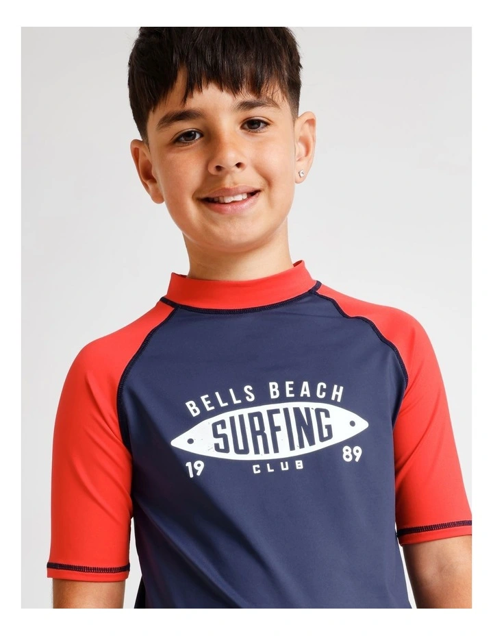 Recycled Rashtop in Navy image 3