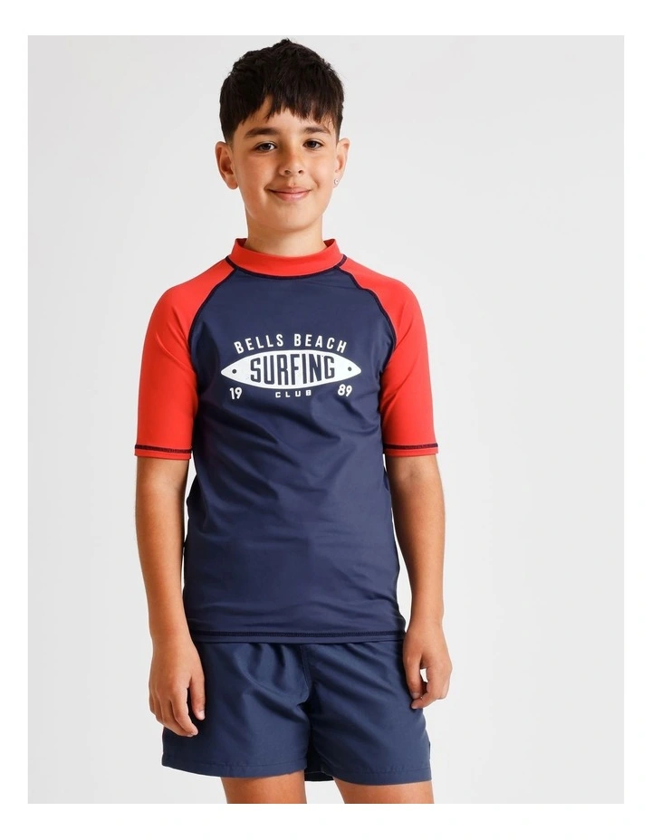 Recycled Rashtop in Navy image 4