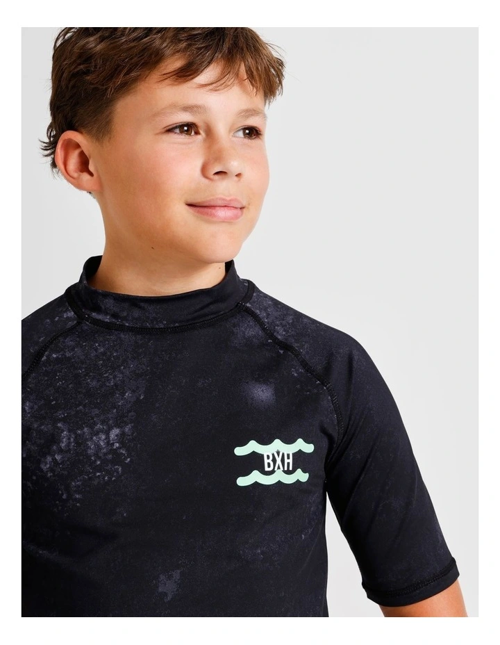 Recycled Rashtop in Black image 4