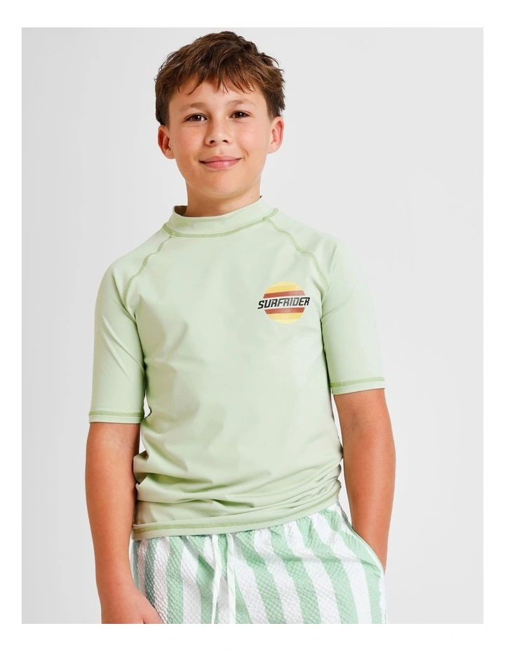 Recycled Rashtop in Sage image 1