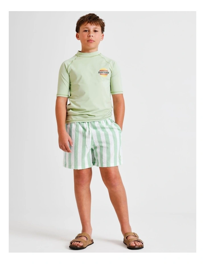 Recycled Rashtop in Sage image 3