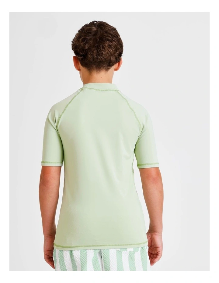 Recycled Rashtop in Sage image 4