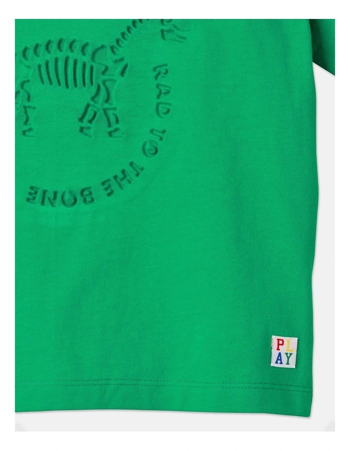 Milkshake Oversized Debossed TShirt in Green MYER