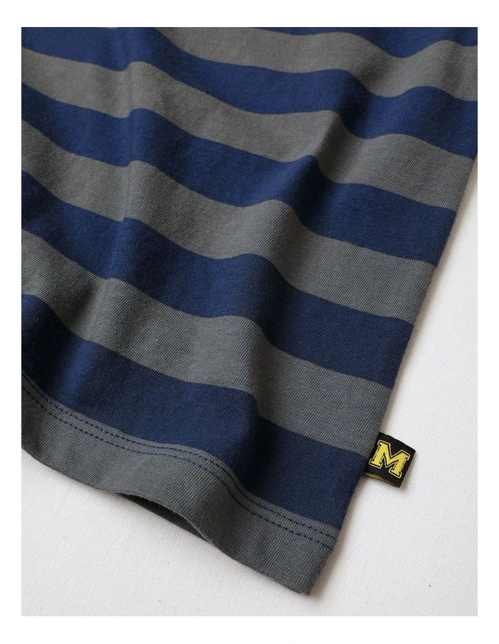 Stripe Tee in Navy image 4