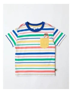 Pocket Tee in Multi