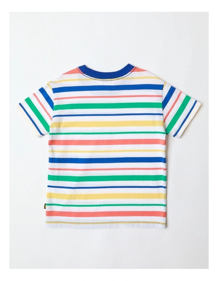 Pocket Tee in Multi image 3
