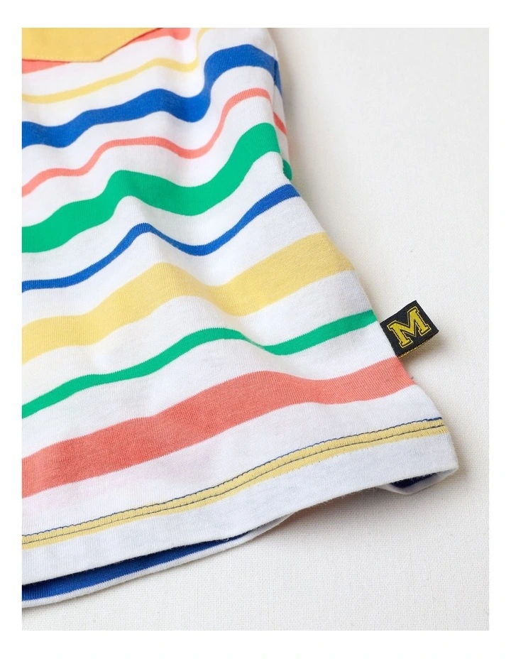 Pocket Tee in Multi image 5