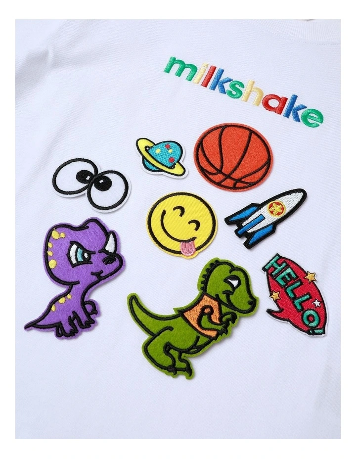 DIY Tee in White image 2