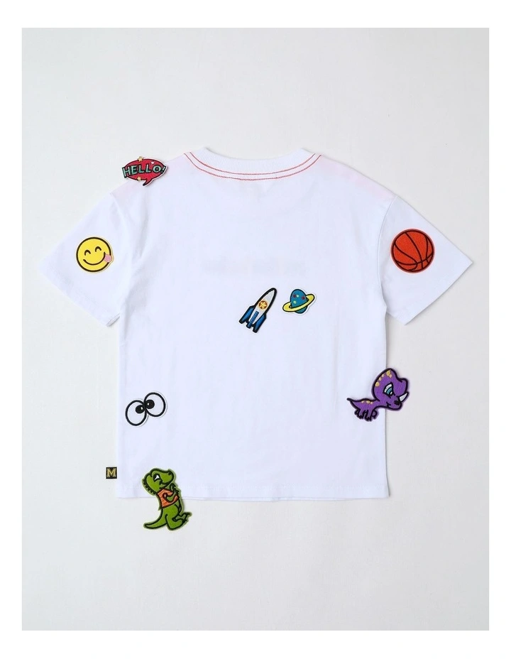 DIY Tee in White image 3