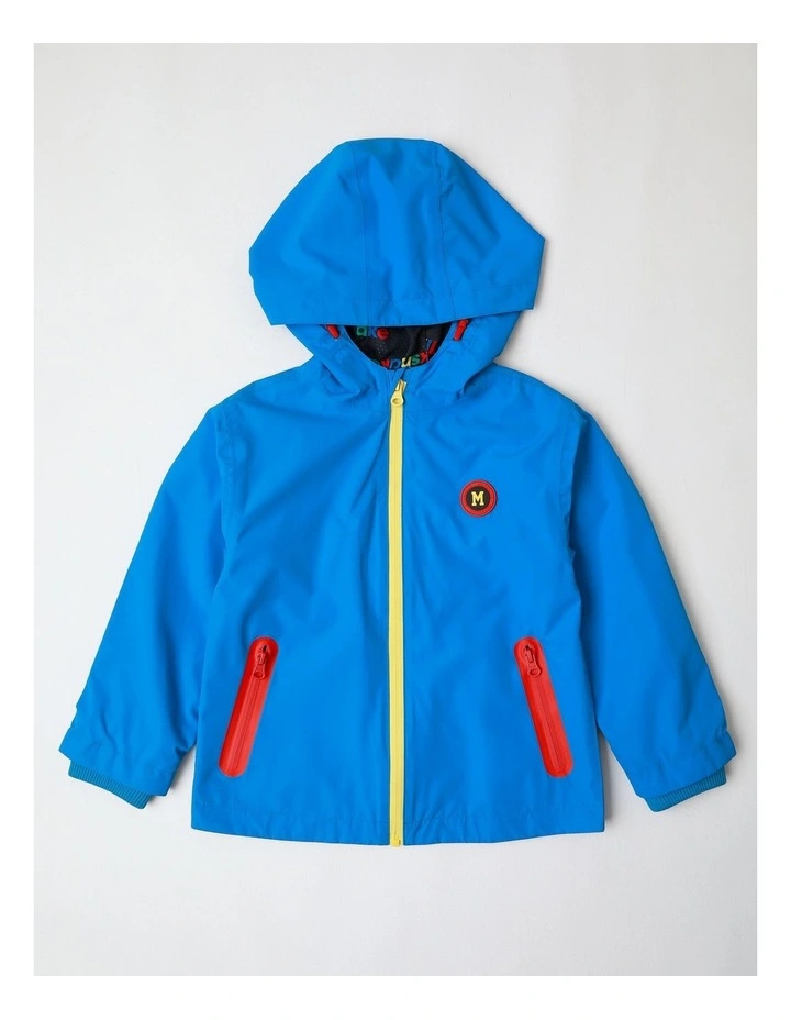 Recycle Anorak Jacket in Blue image 1