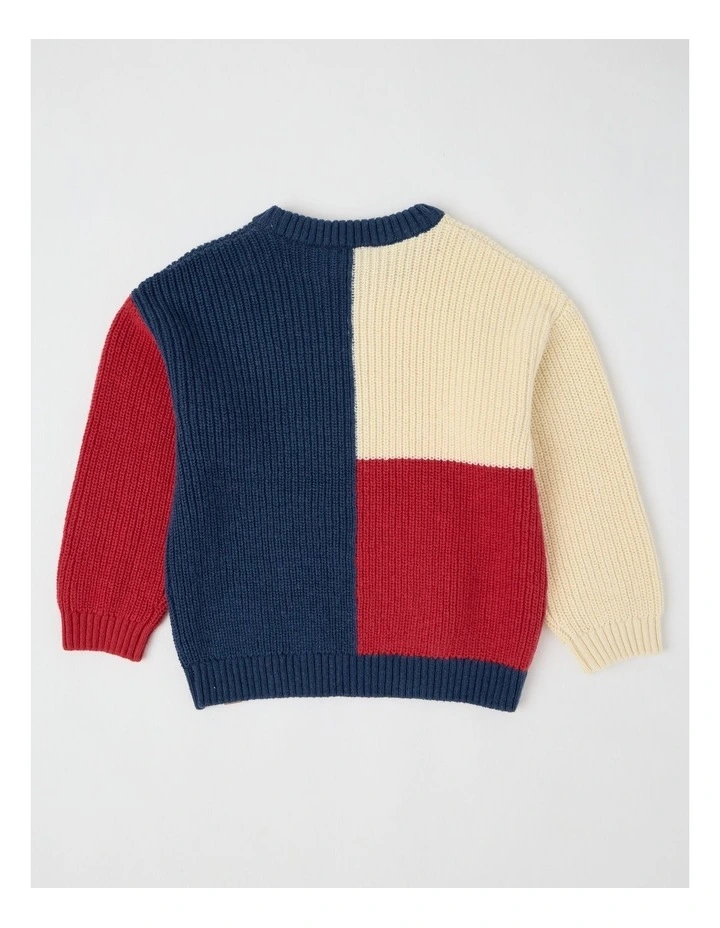 Fishmerman Rib Knit in Multi image 3