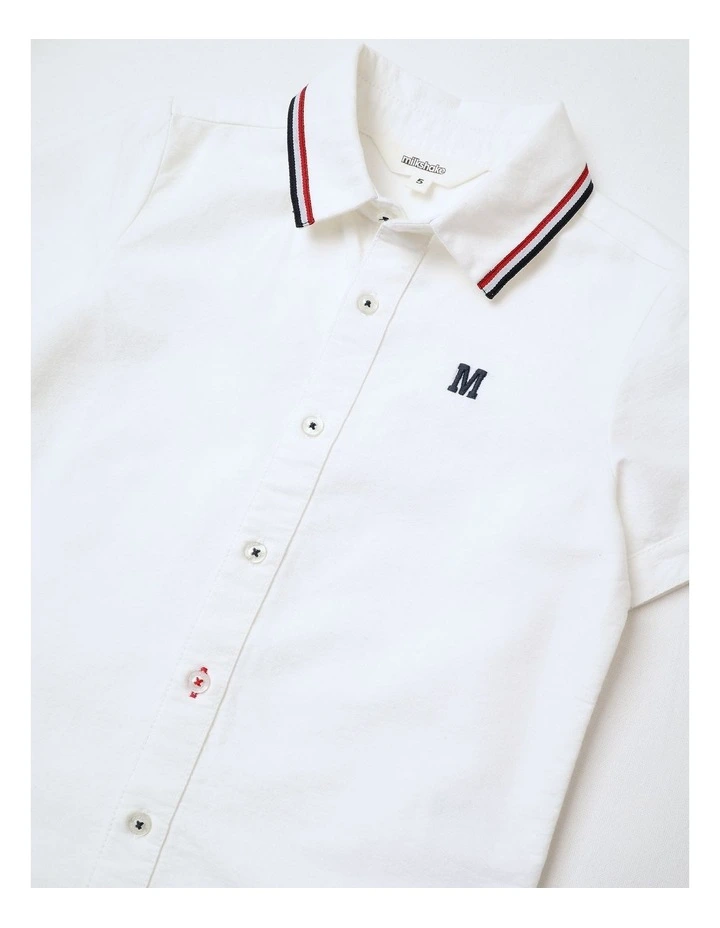 Oxford Shirt in White image 2