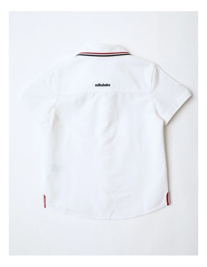 Oxford Shirt in White image 3