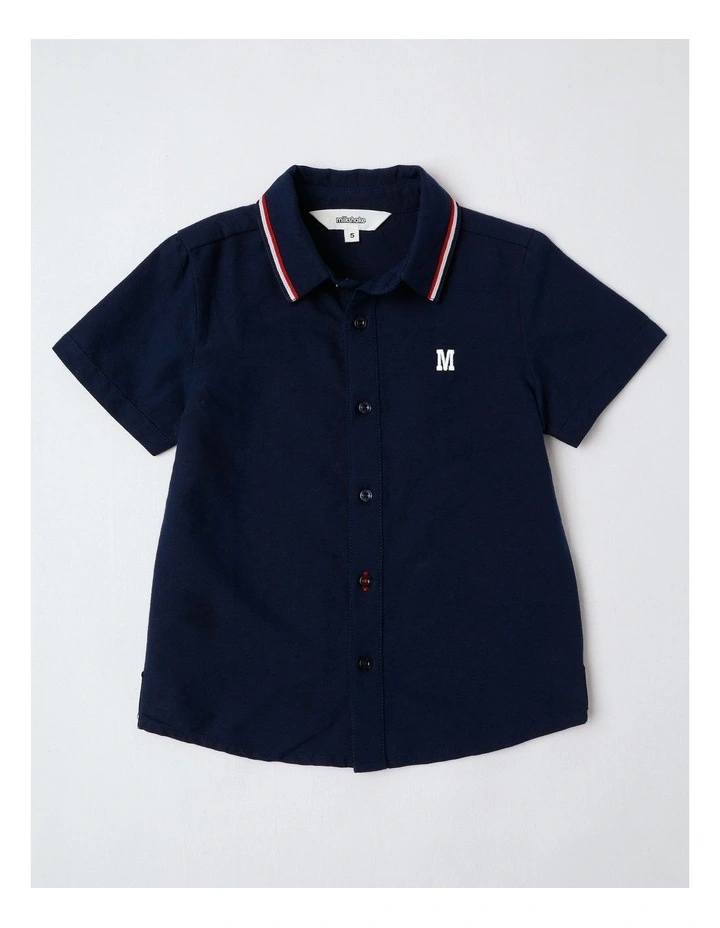 Oxford Shirt in Navy image 1