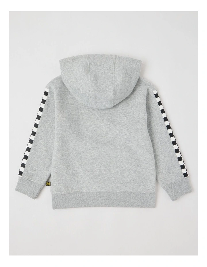 Essentials Hoodie in Grey Marle image 3