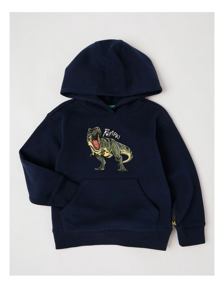 Essentils Hoodie in Navy image 1