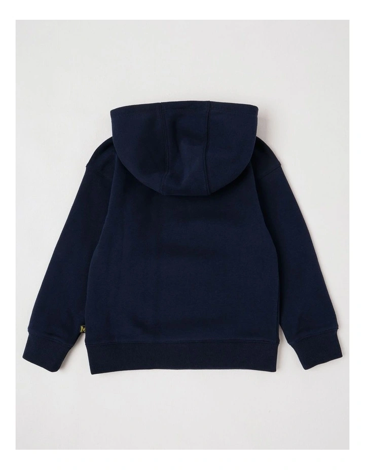 Essentils Hoodie in Navy image 3