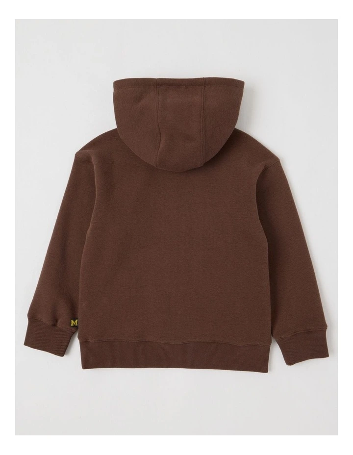 Essentials Hoodie in Brown image 3