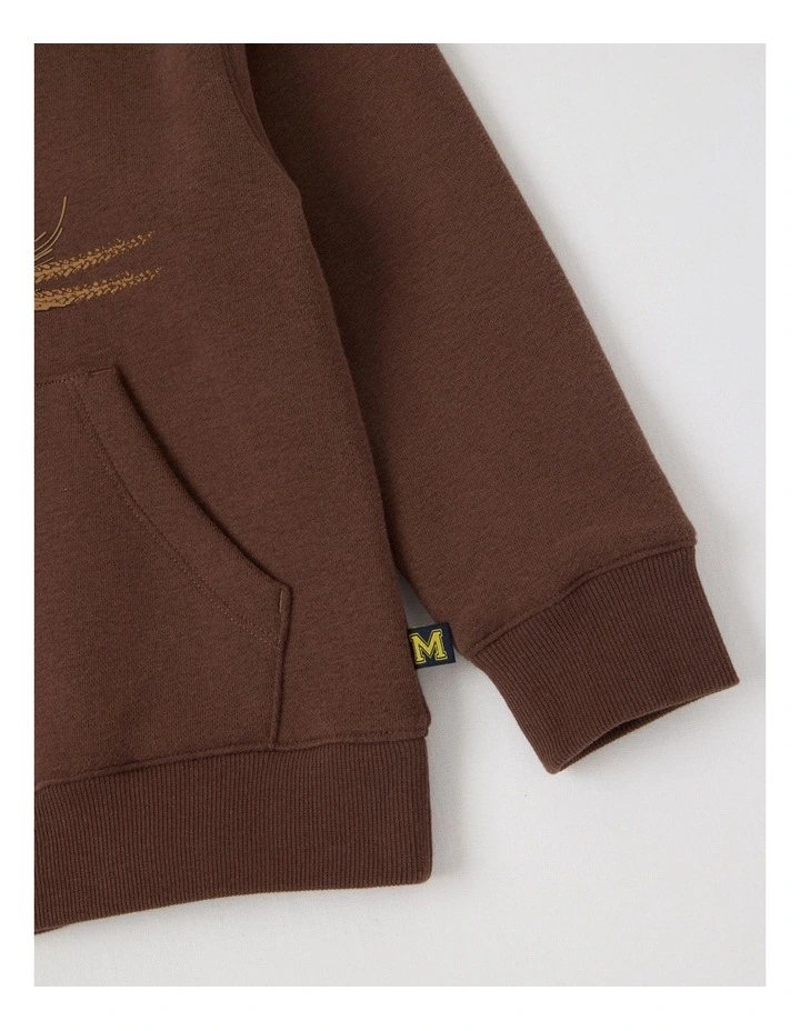 Essentials Hoodie in Brown image 4