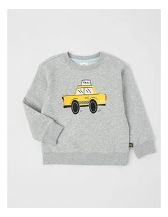 Essentials Crew Neck Sweat in Grey Marle