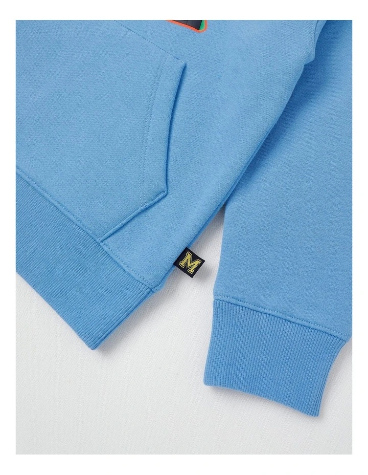 Essentials Hoodie in Blue image 4