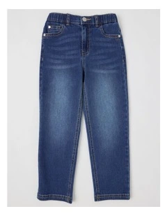 Denim Relaxed Fit Jean in Dark Denim