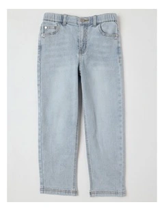 Denim Relaxed Fit Jean in Light Wash