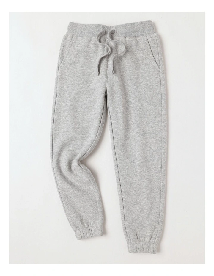 Essentials Trackpant in Grey Marle image 1