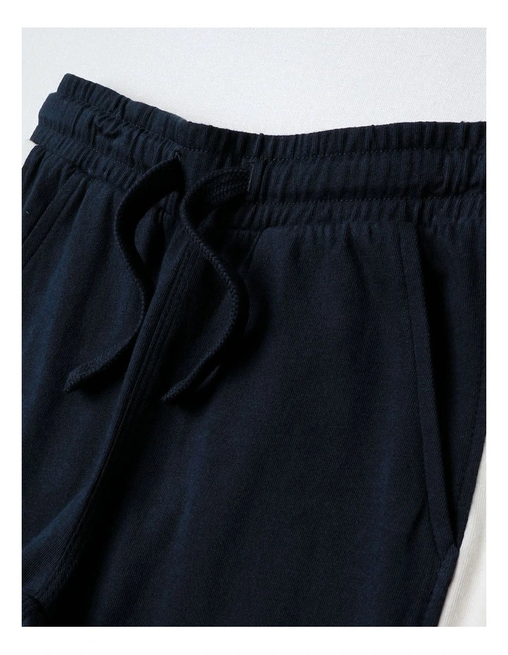 Essentials Jersey Jogger in Navy image 2