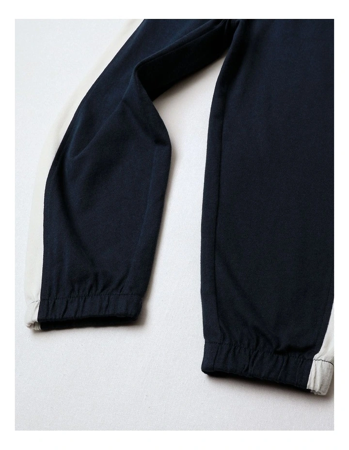 Essentials Jersey Jogger in Navy image 4