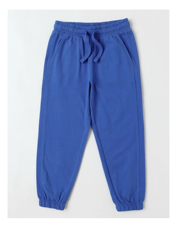 Essentials Jersey Jogger in Blue image 1