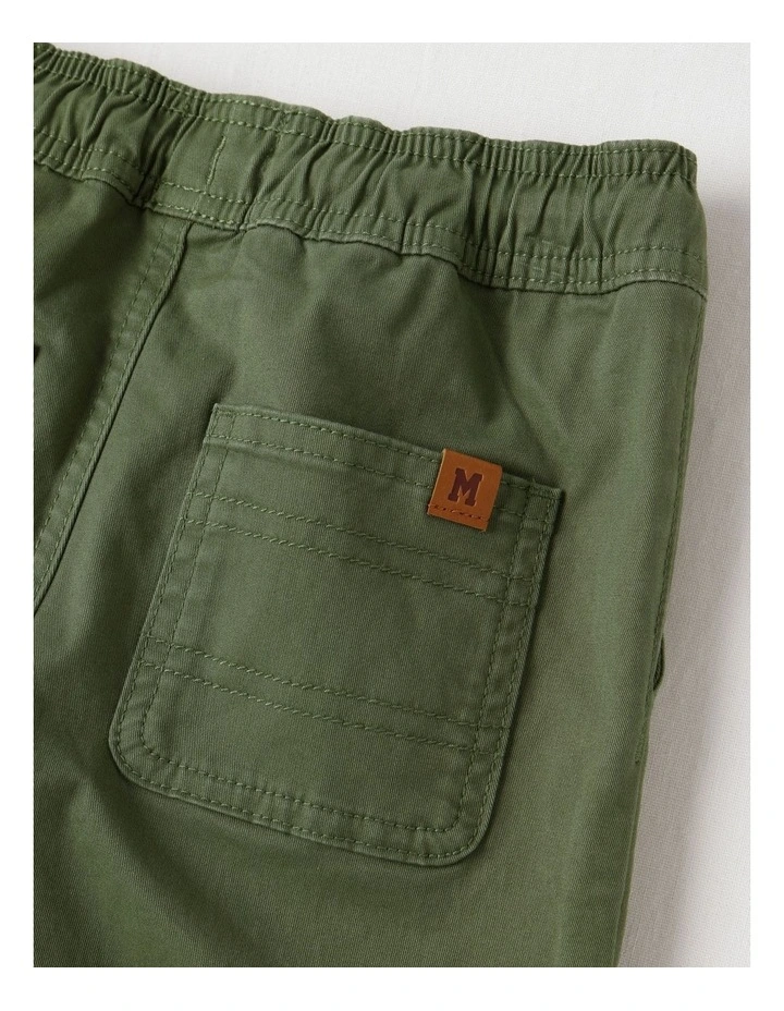 Pull On Chino Pant in Khaki image 4
