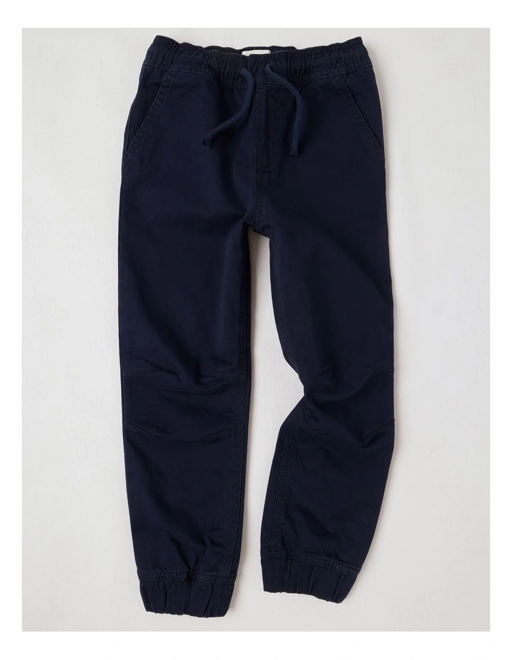 Pull On Chino Pant in Navy image 1