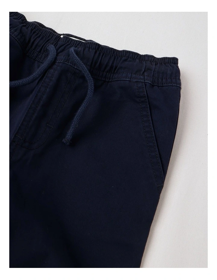 Pull On Chino Pant in Navy image 2