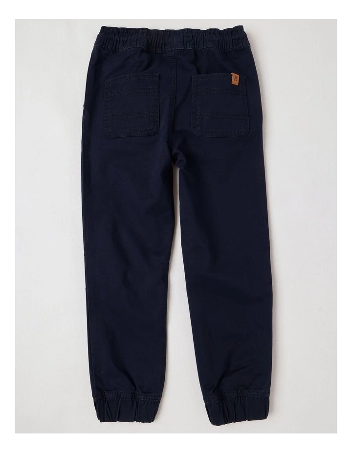 Pull On Chino Pant in Navy image 3