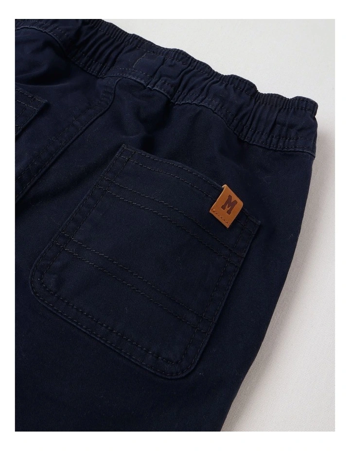 Pull On Chino Pant in Navy image 5