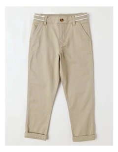 5 Pocket Chino Pant in Stone