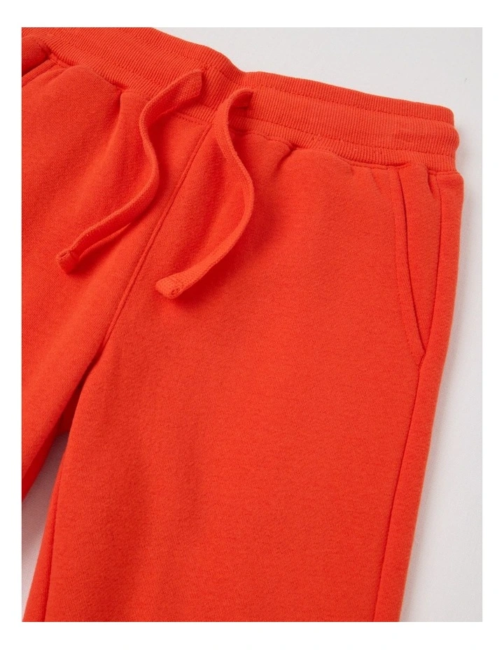 Essentials Trackpant in Red image 2