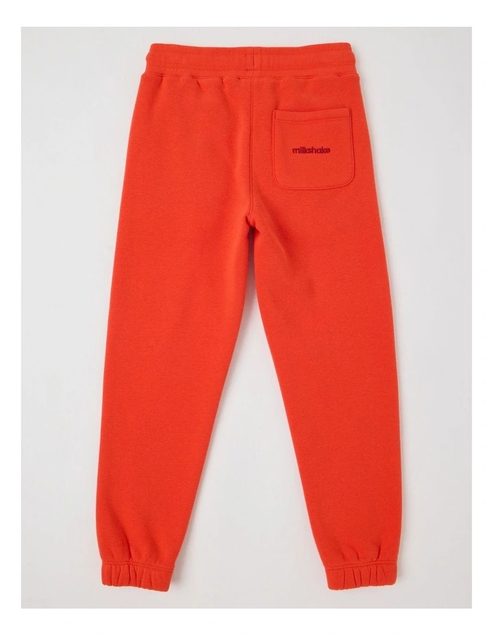 Essentials Trackpant in Red image 3