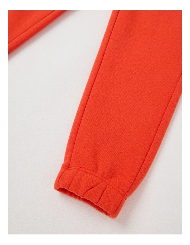 Essentials Trackpant in Red image 5