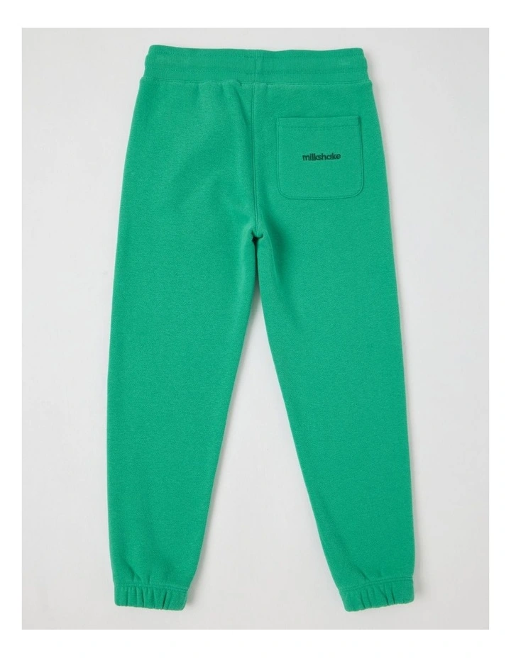 Essentials Trackpant in Green image 3