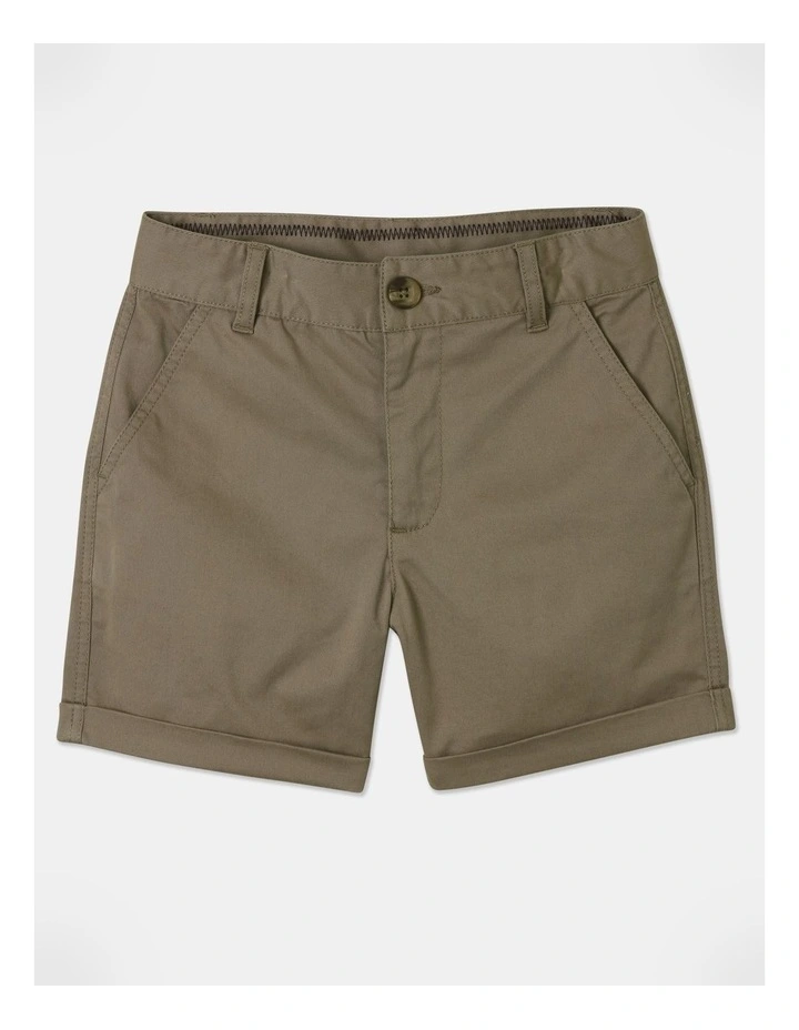 5 Pocket Chino Short in Brown image 1