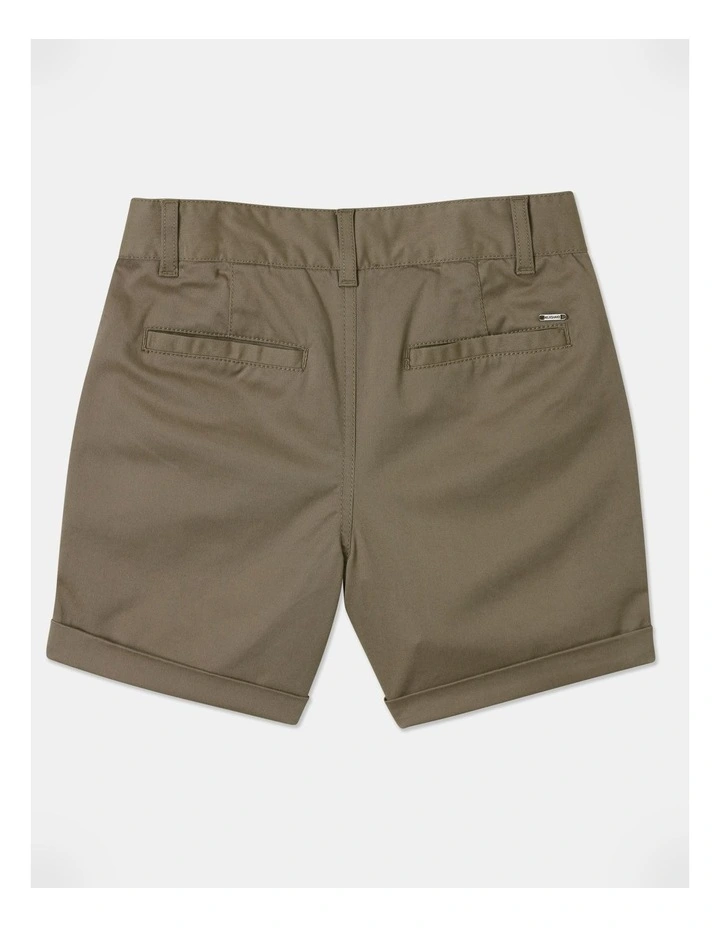 5 Pocket Chino Short in Brown image 3