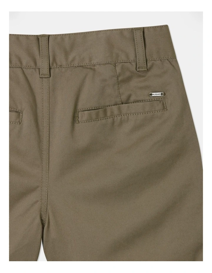 5 Pocket Chino Short in Brown image 4