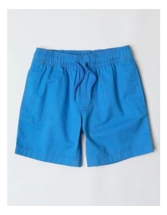 Essentials Chino Pull On Short in Blue