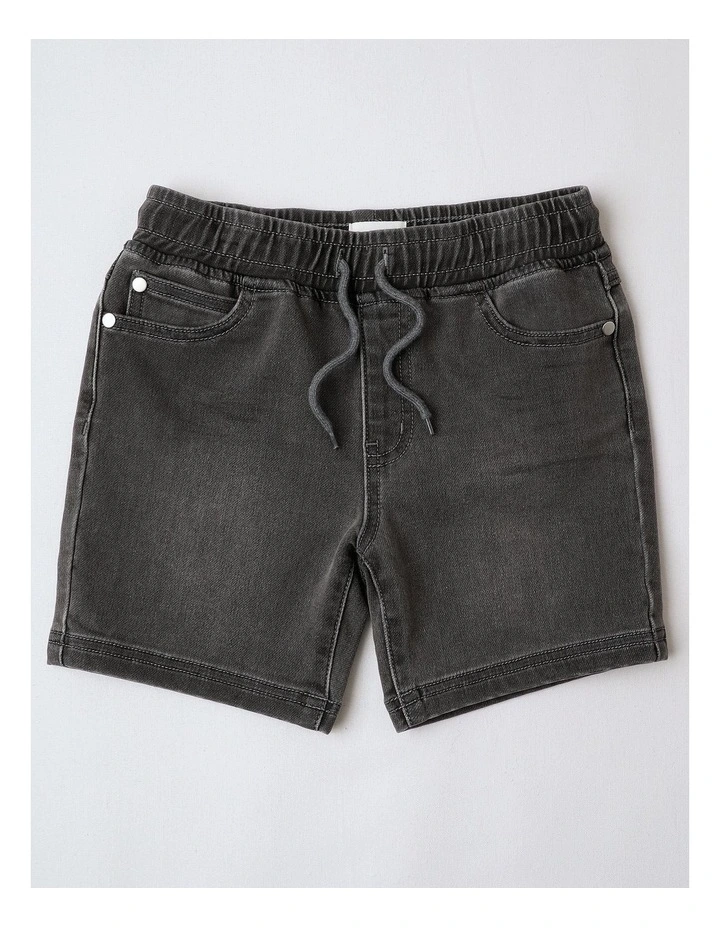 Denim Short in Grey image 1